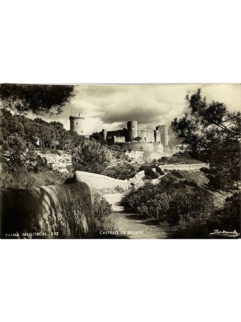 Recto de la carte postale