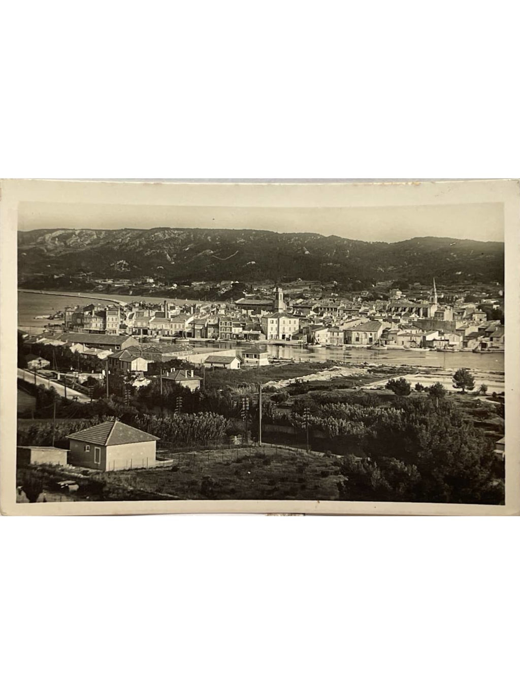 Recto de la carte postale