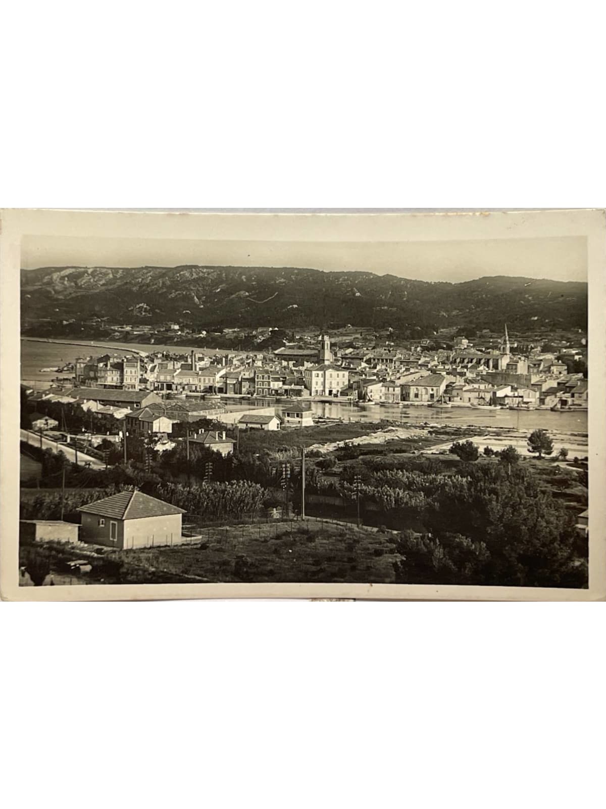 Recto de la carte postale