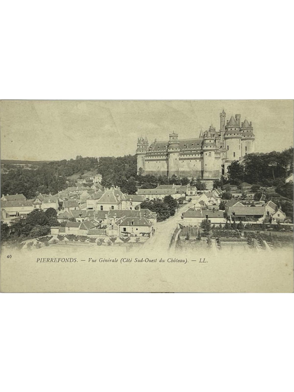 Recto de la carte postale