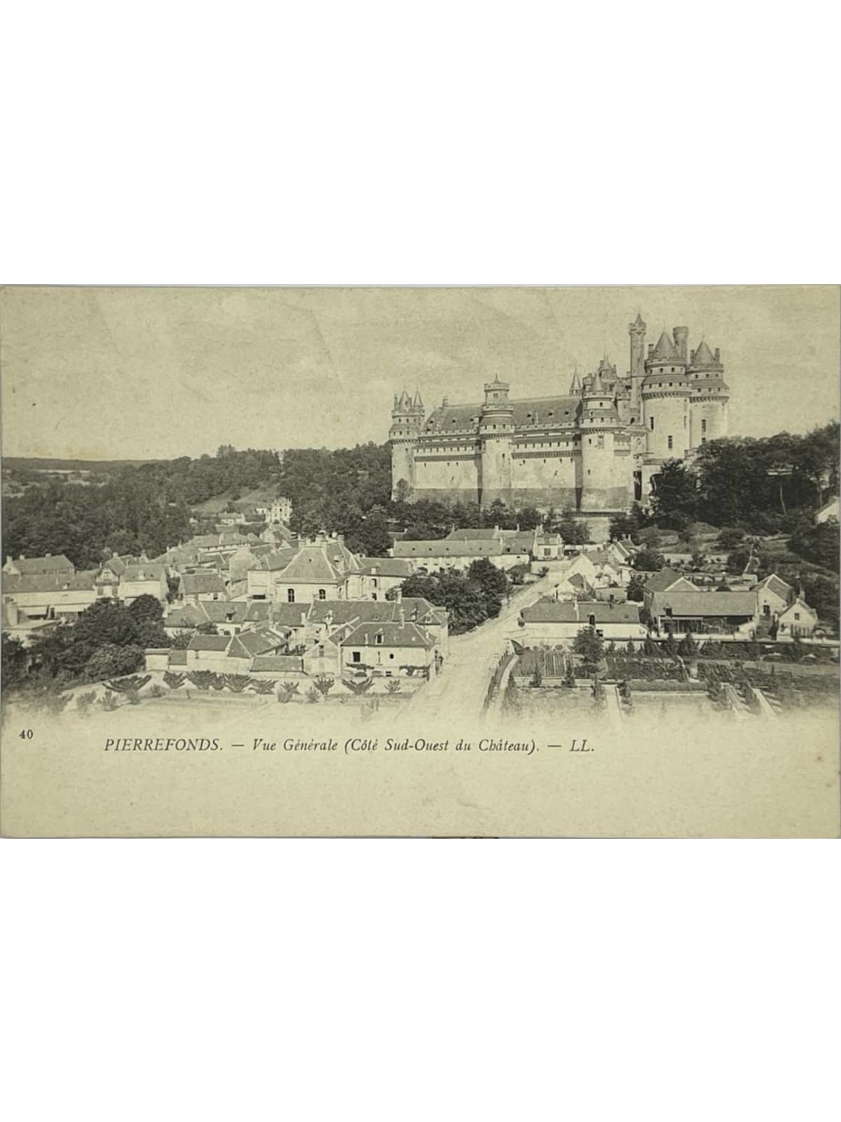 Recto de la carte postale