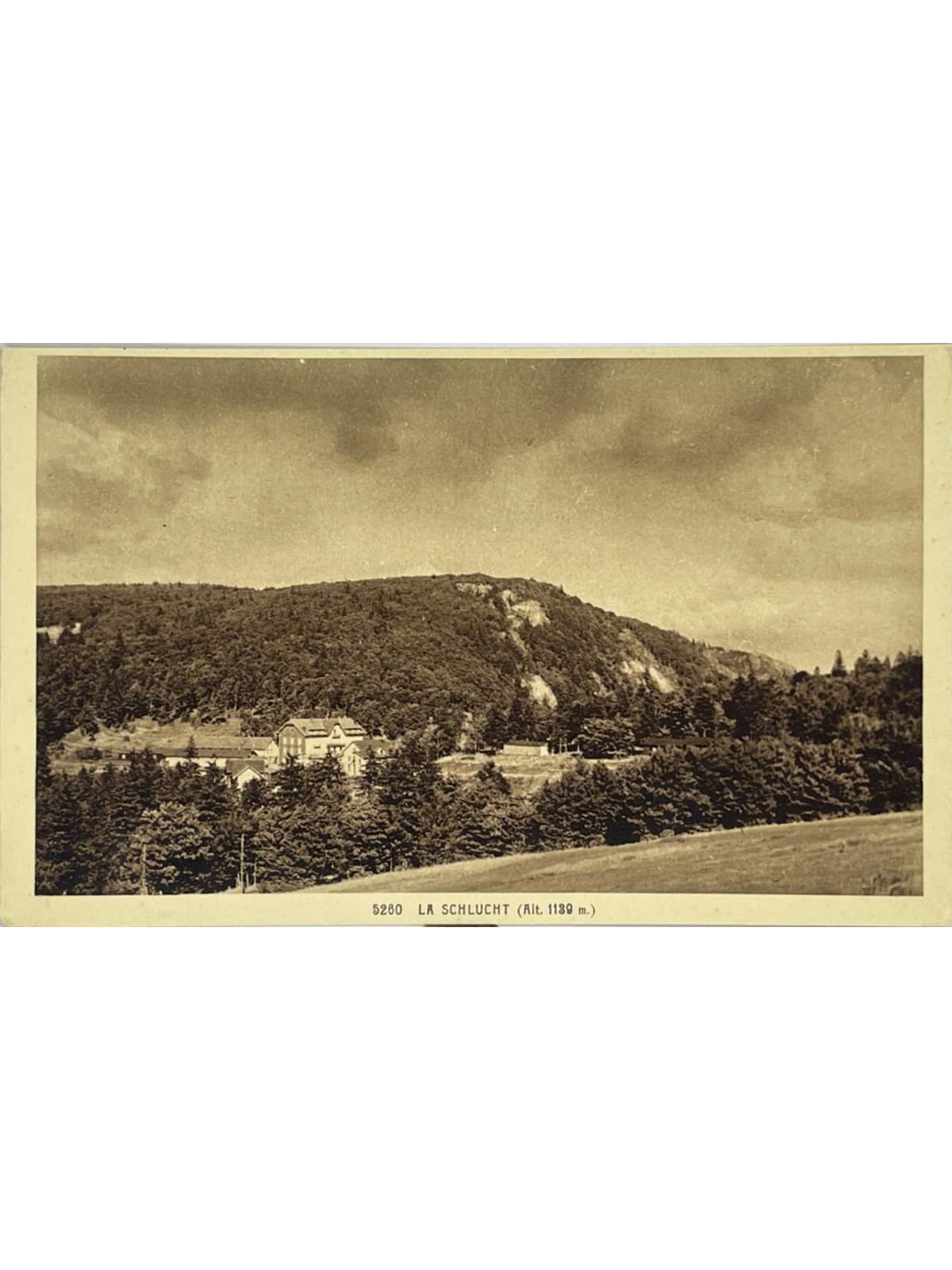 Recto de la carte postale
