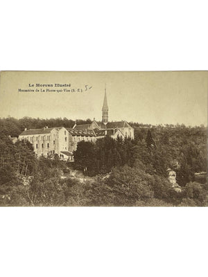 Saint-Léger-Vauban – Monastère de la Pierre-qui-Vire – Le Morvan Illustré – CPA