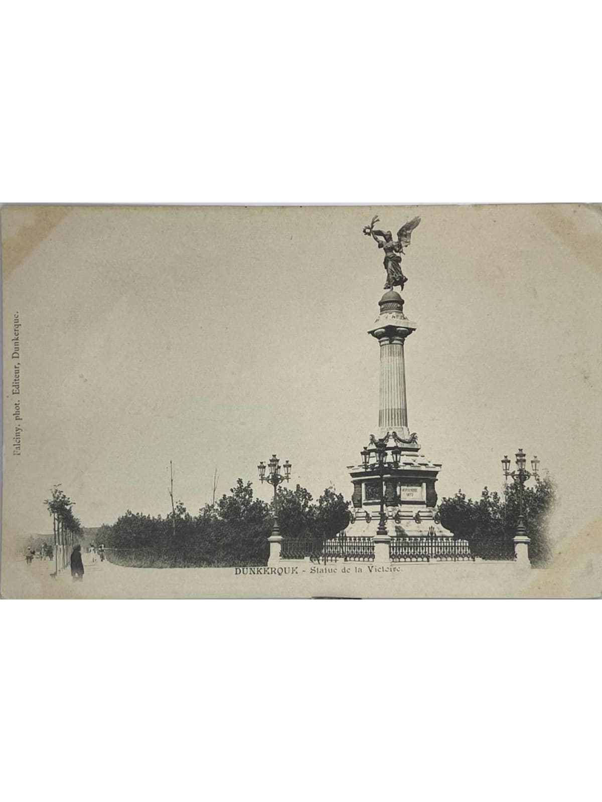 Recto de la carte postale