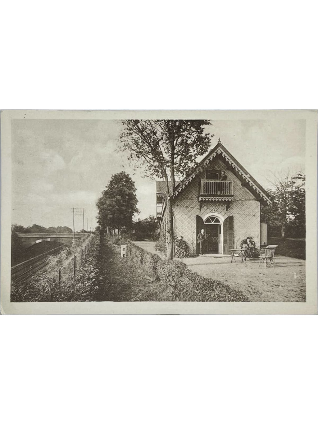 Recto de la carte postale