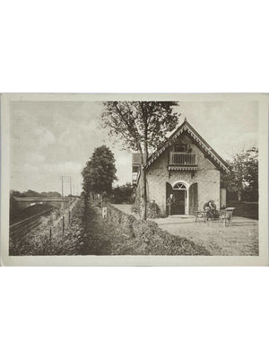 La Madeleine-de-Nonancourt (Eure) – Villa Les Lilas et voie ferrée – CPA