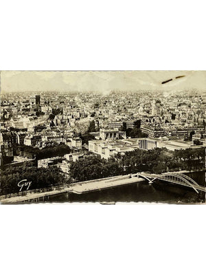 Paris – Panorama vu de la tour Eiffel – Carte postale n° 364