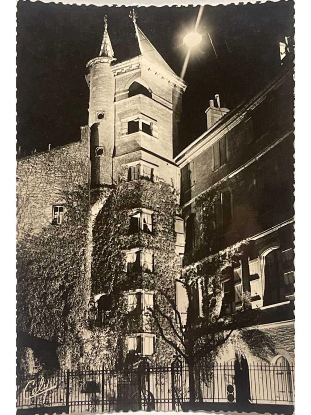 Recto de la carte postale