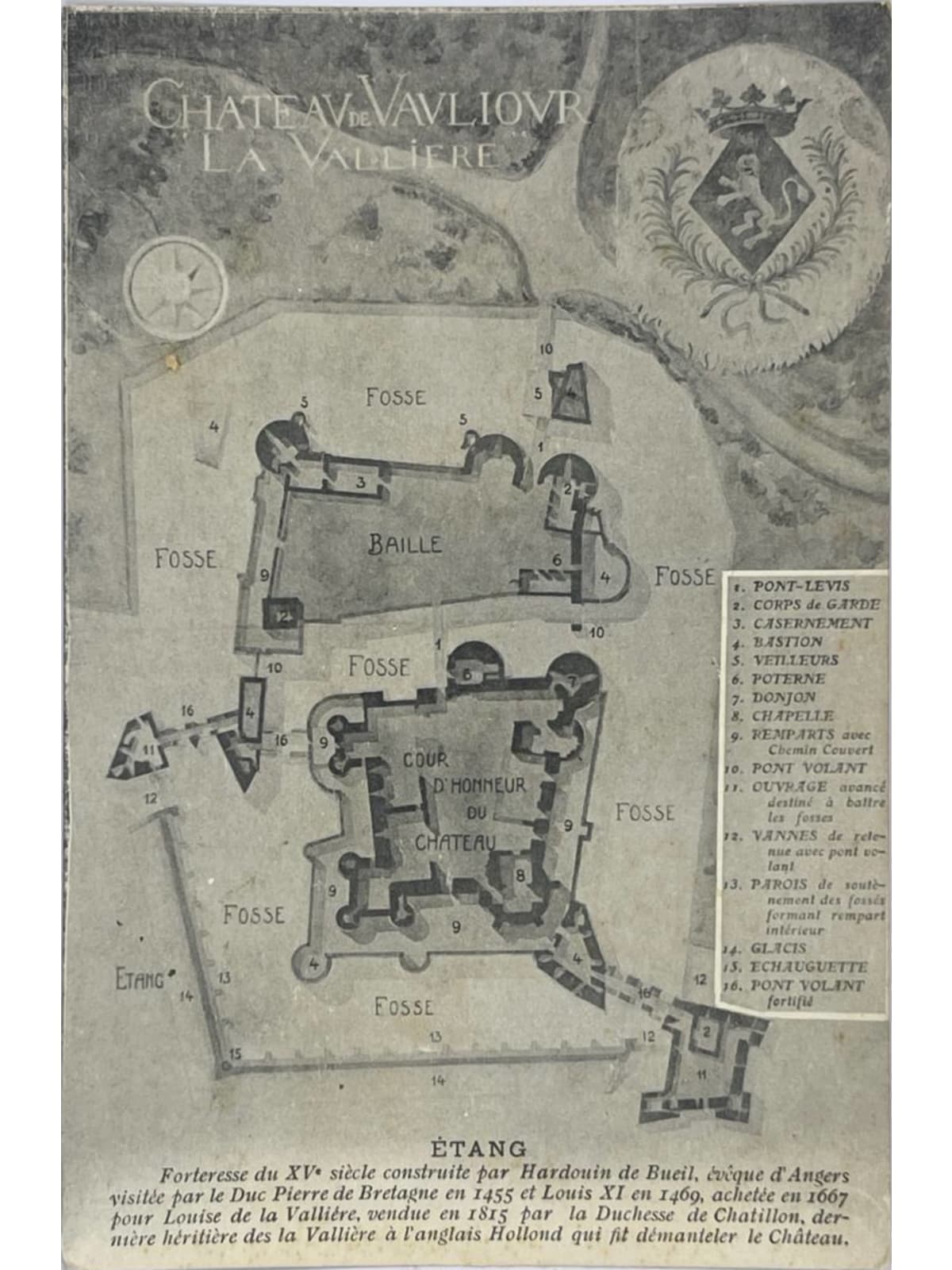 Recto de la carte postale
