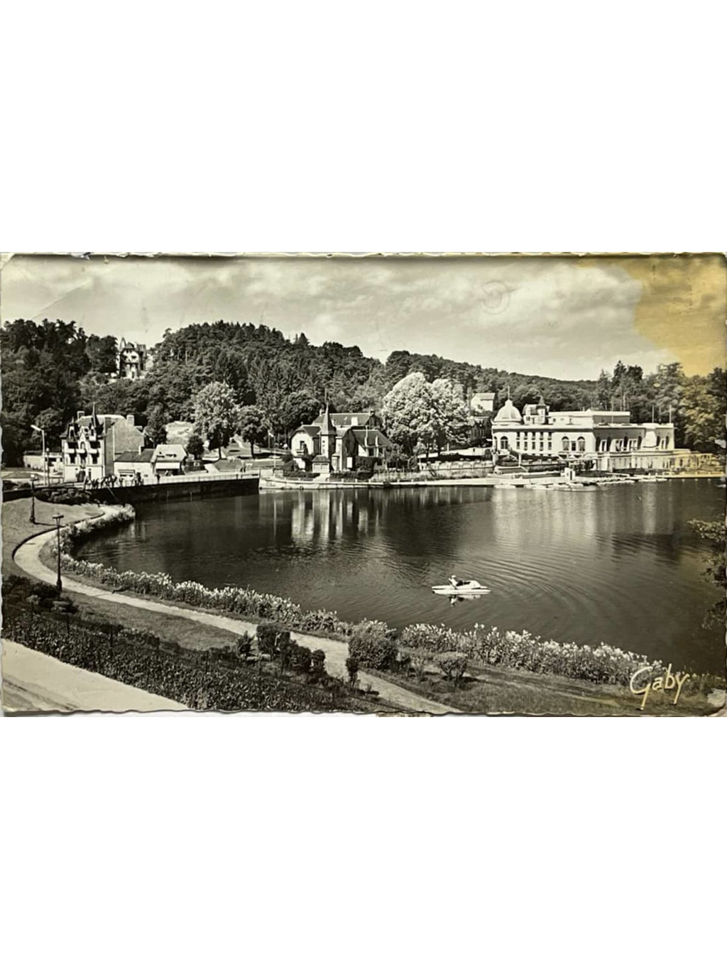 Recto de la carte postale