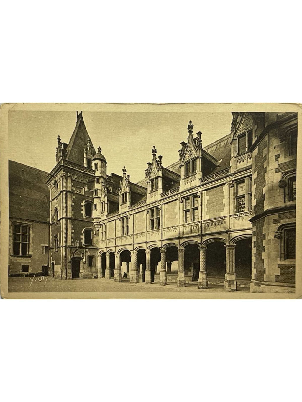 Recto de la carte postale