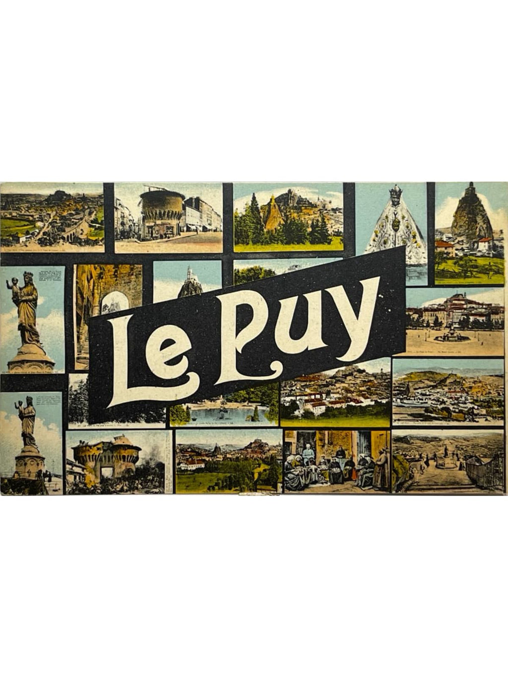 Recto de la carte postale