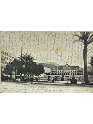 Nice – Le Casino – CPA circulée de 1905 – M. Staerck