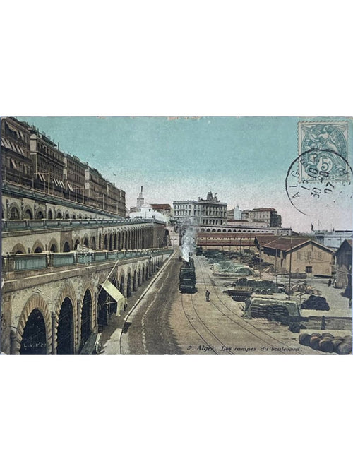 Recto de la carte postale