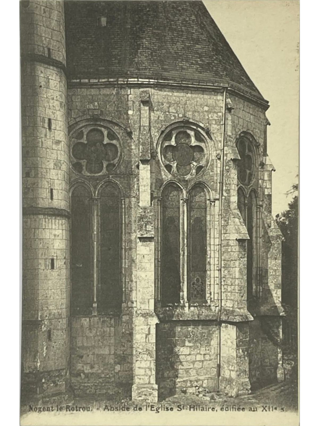 Recto de la carte postale
