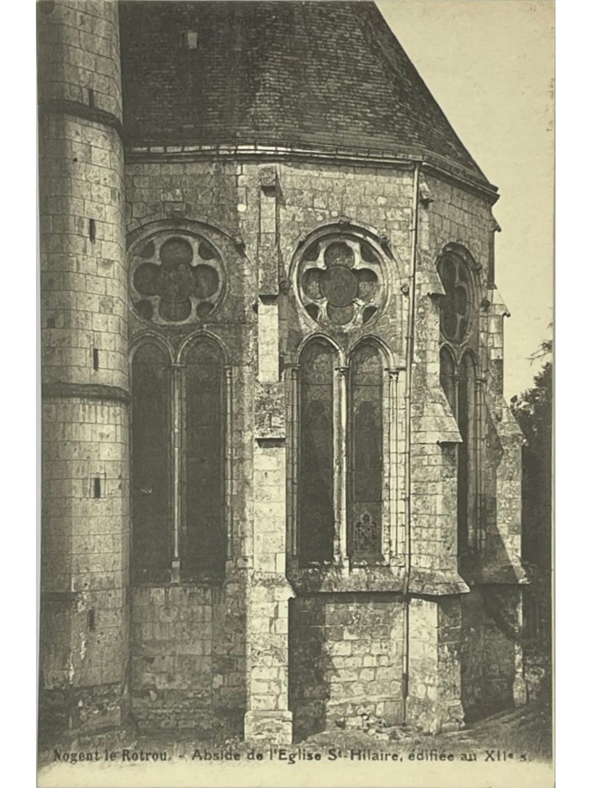 Recto de la carte postale