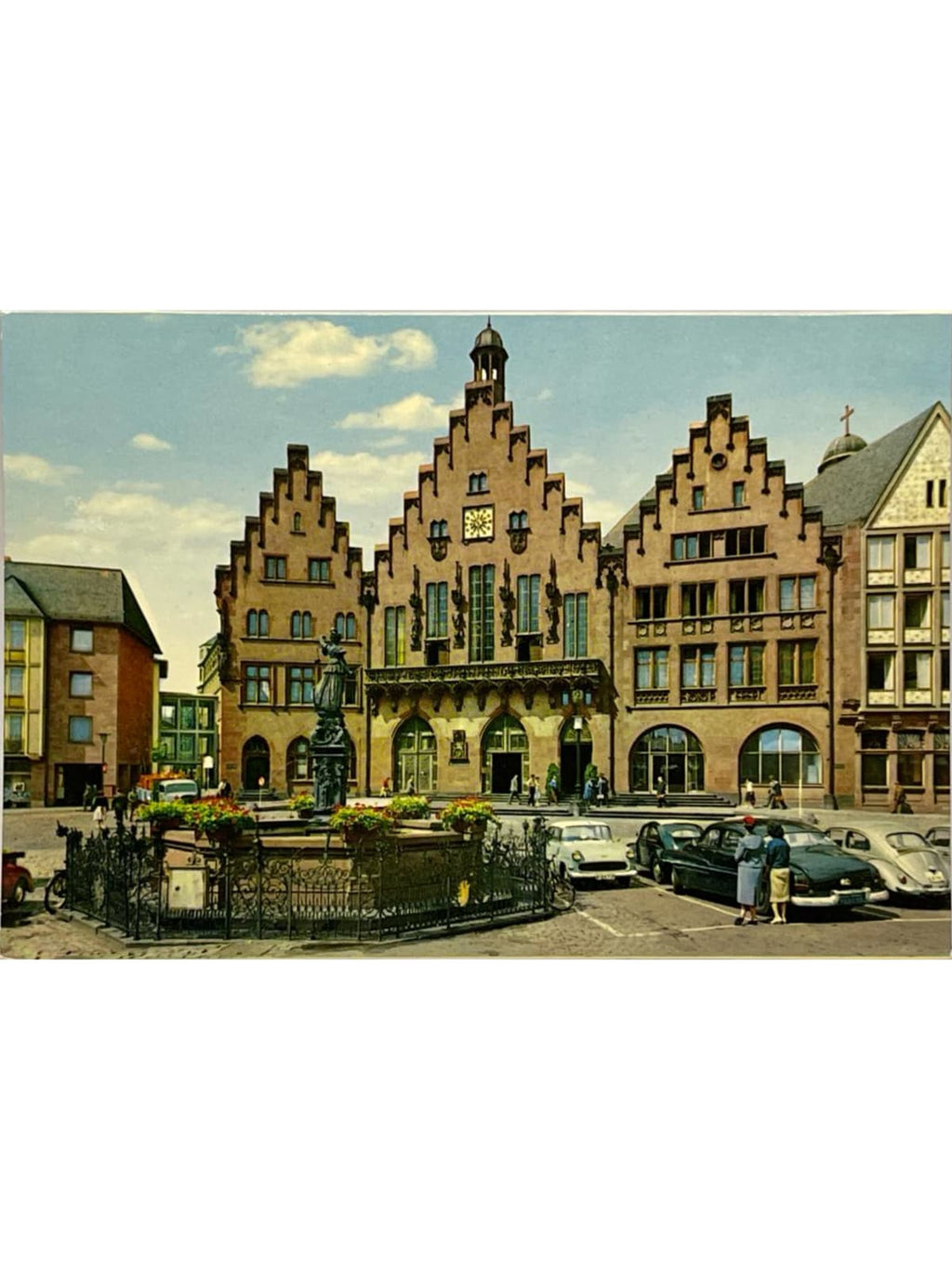 Recto de la carte postale