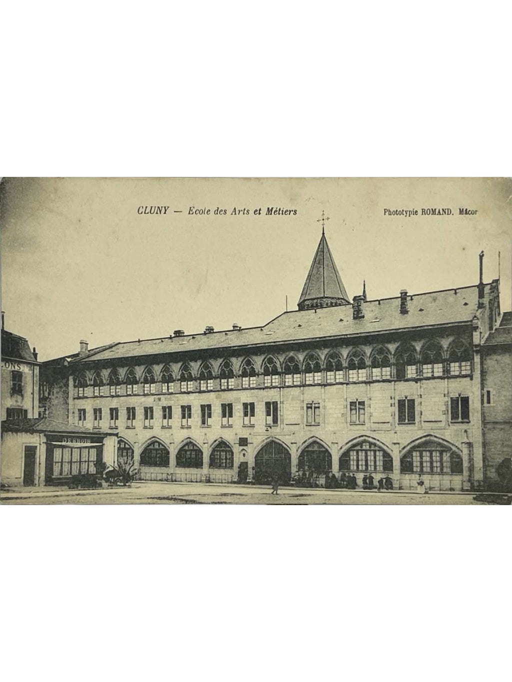 Recto de la carte postale