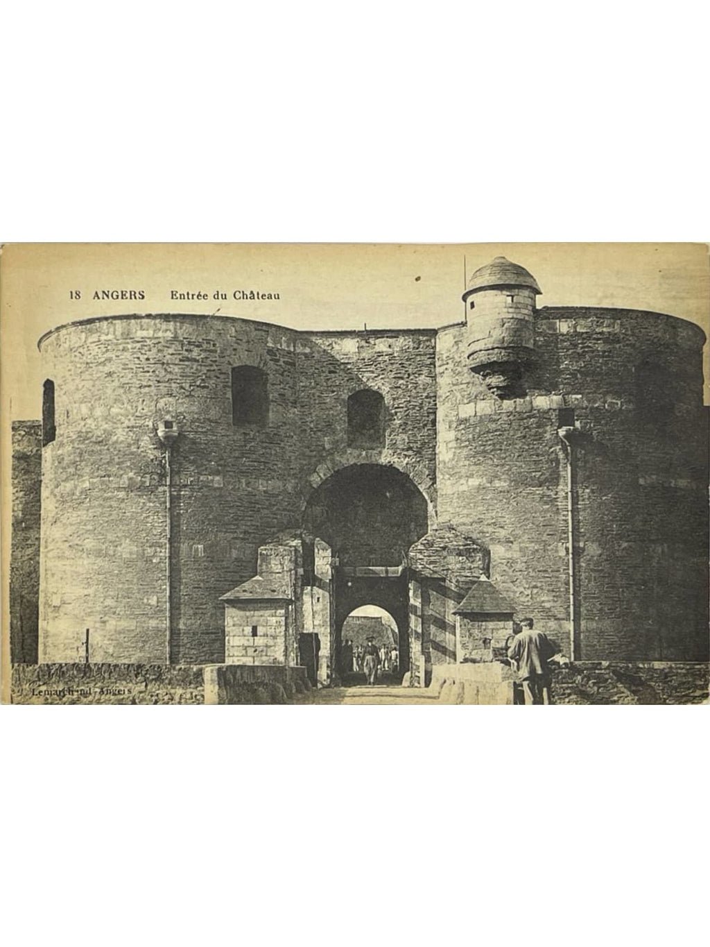Recto de la carte postale
