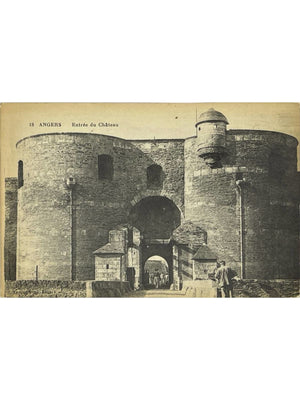 CPA Angers – Entrée du château – Lemarchand n°18