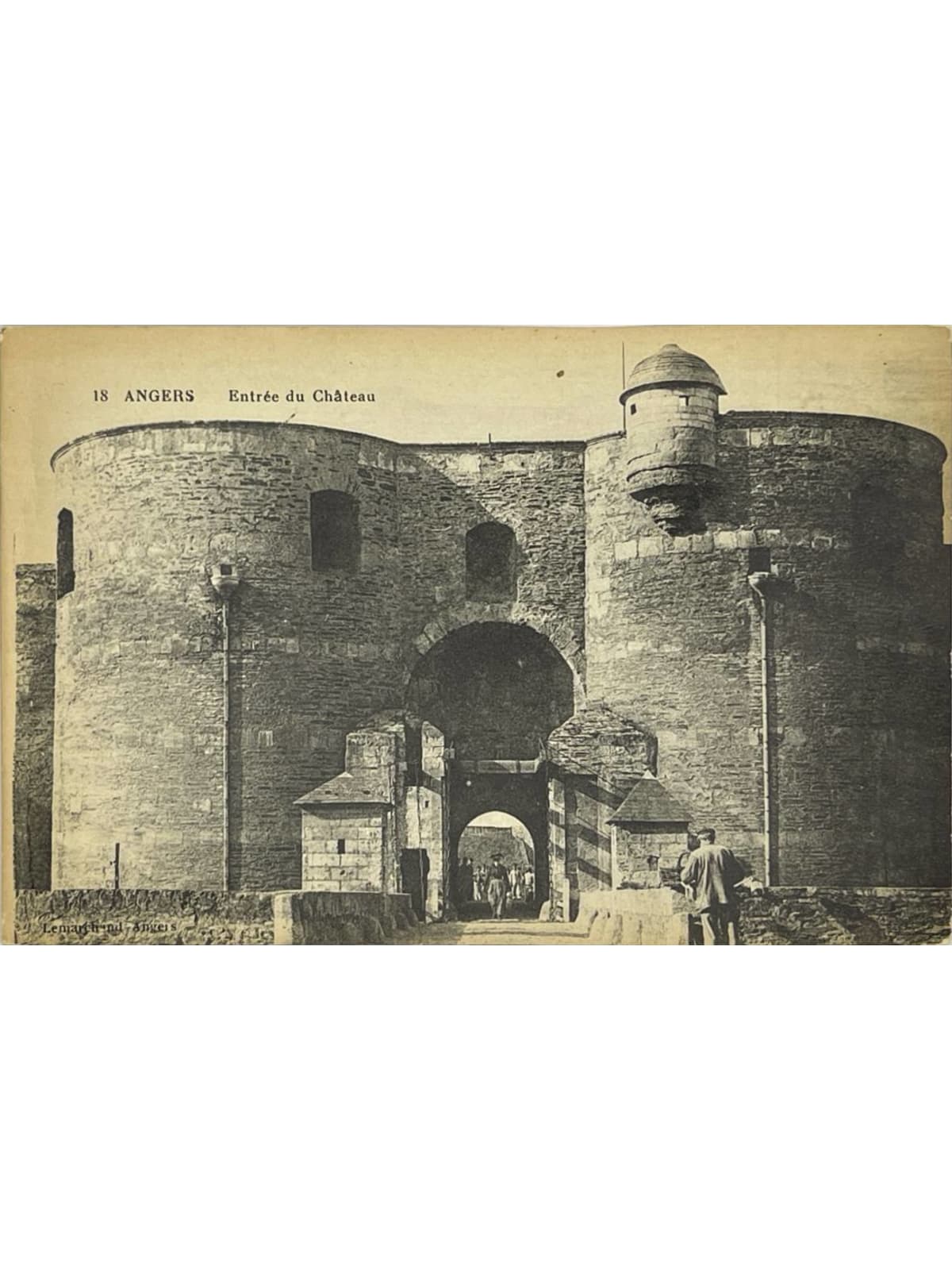 Recto de la carte postale