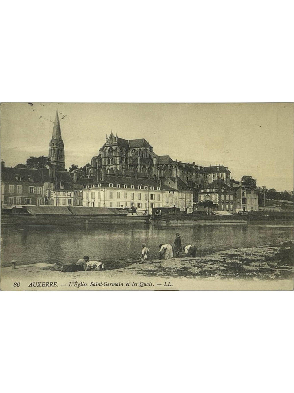 Recto de la carte postale