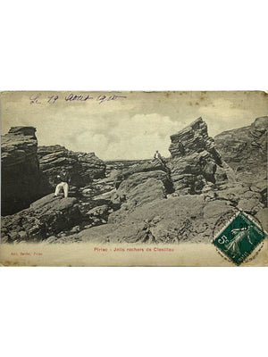 Piriac-sur-Mer – Jolis rochers de Closillau – CPA 1910