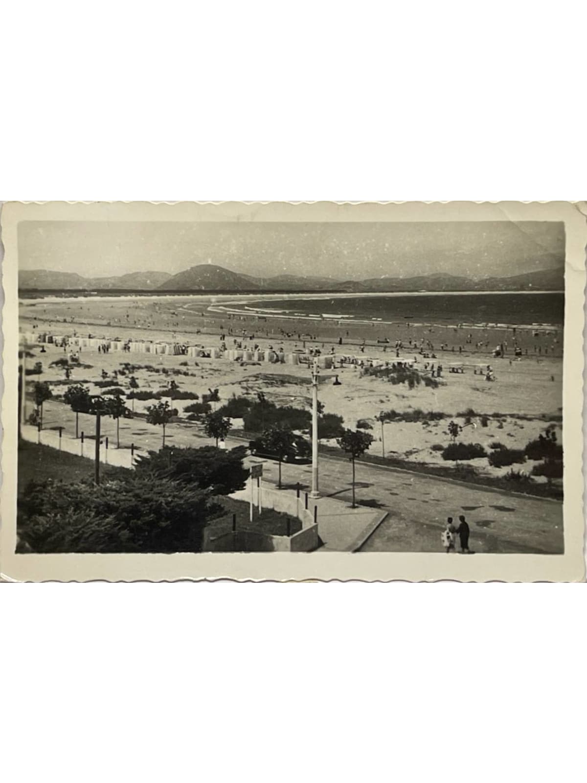 Recto de la carte postale