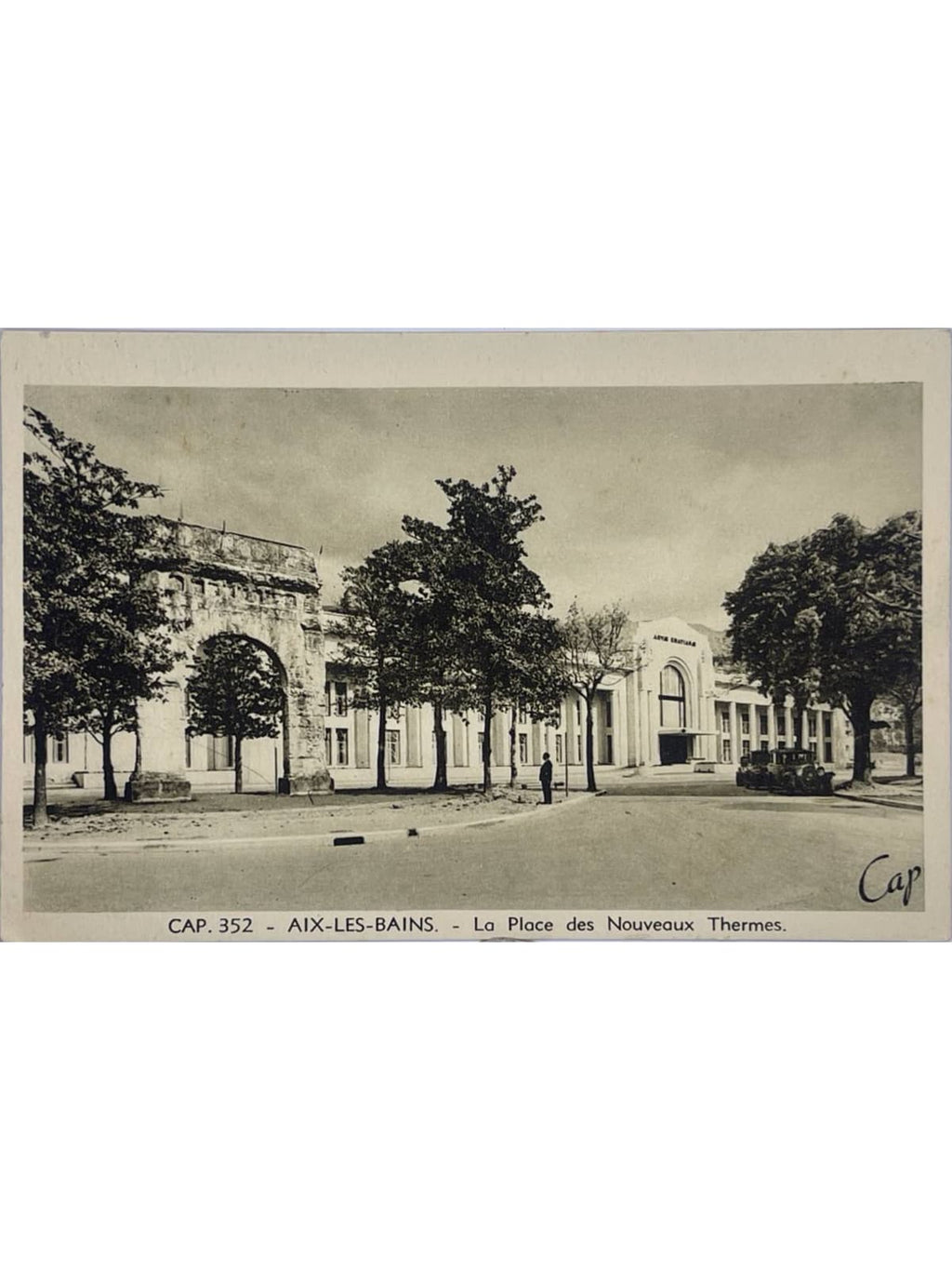 Recto de la carte postale