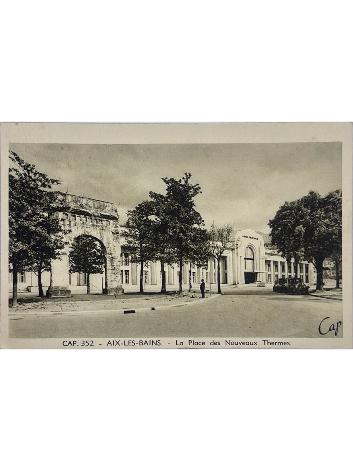 Recto de la carte postale
