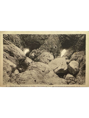 Saint-Quay-Portrieux – Grottes de l'Isnain – CPA n°11