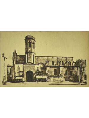Chamalières – L'Église, côté méridional – CPA ancienne