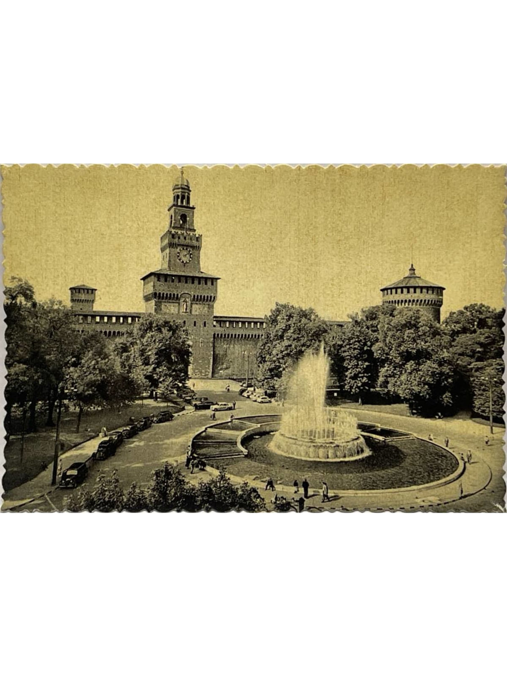 Recto de la carte postale