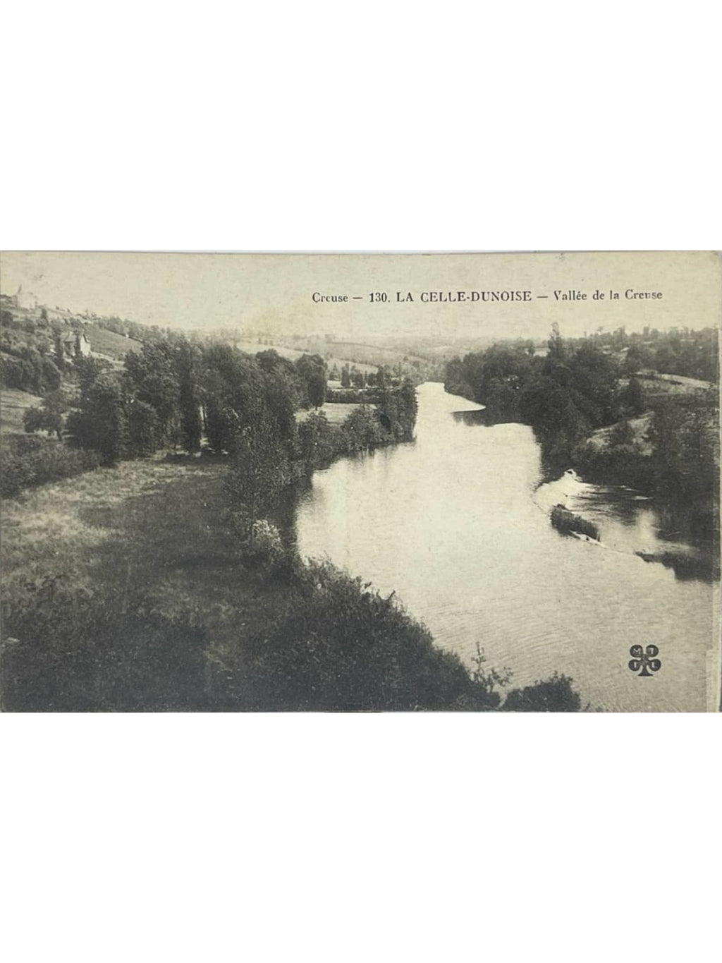 Recto de la carte postale