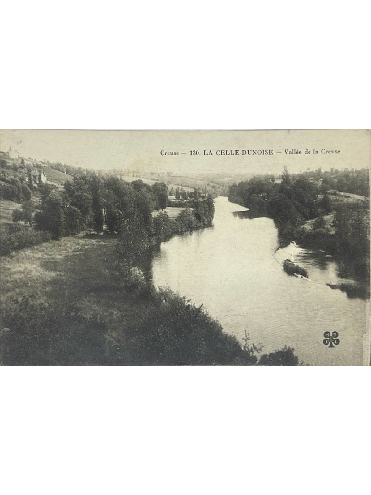 Recto de la carte postale