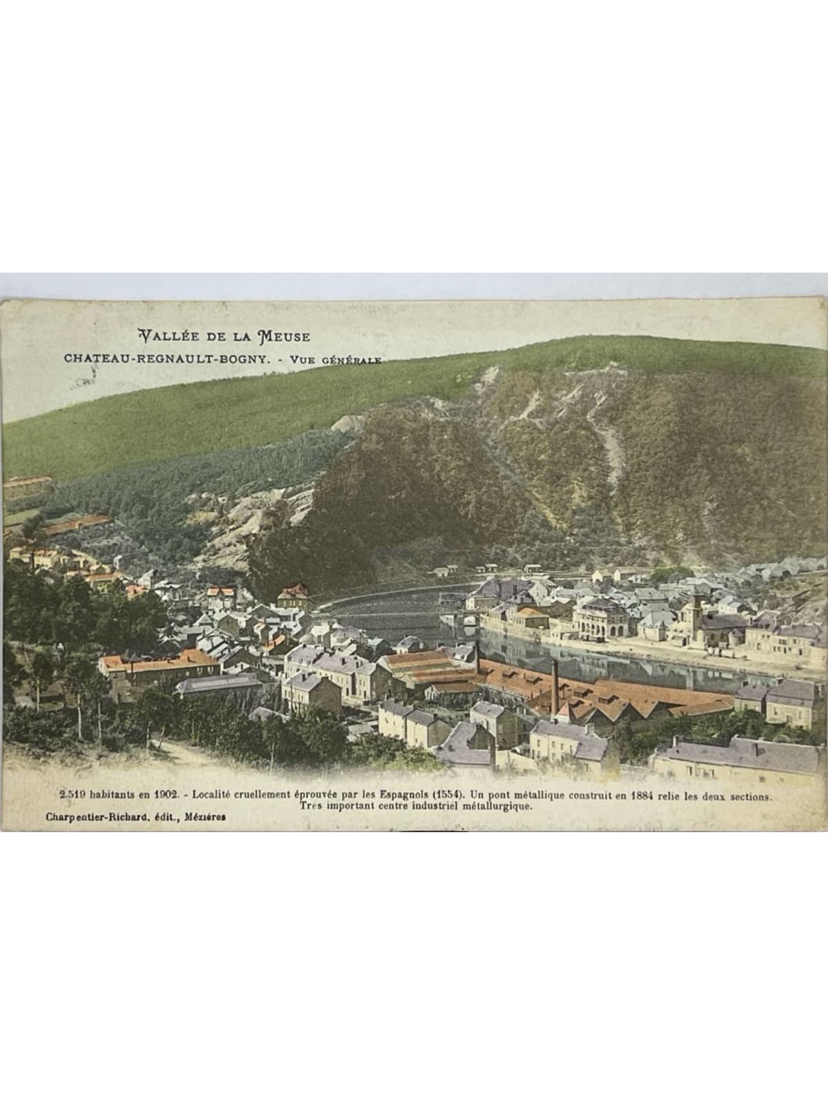 Recto de la carte postale