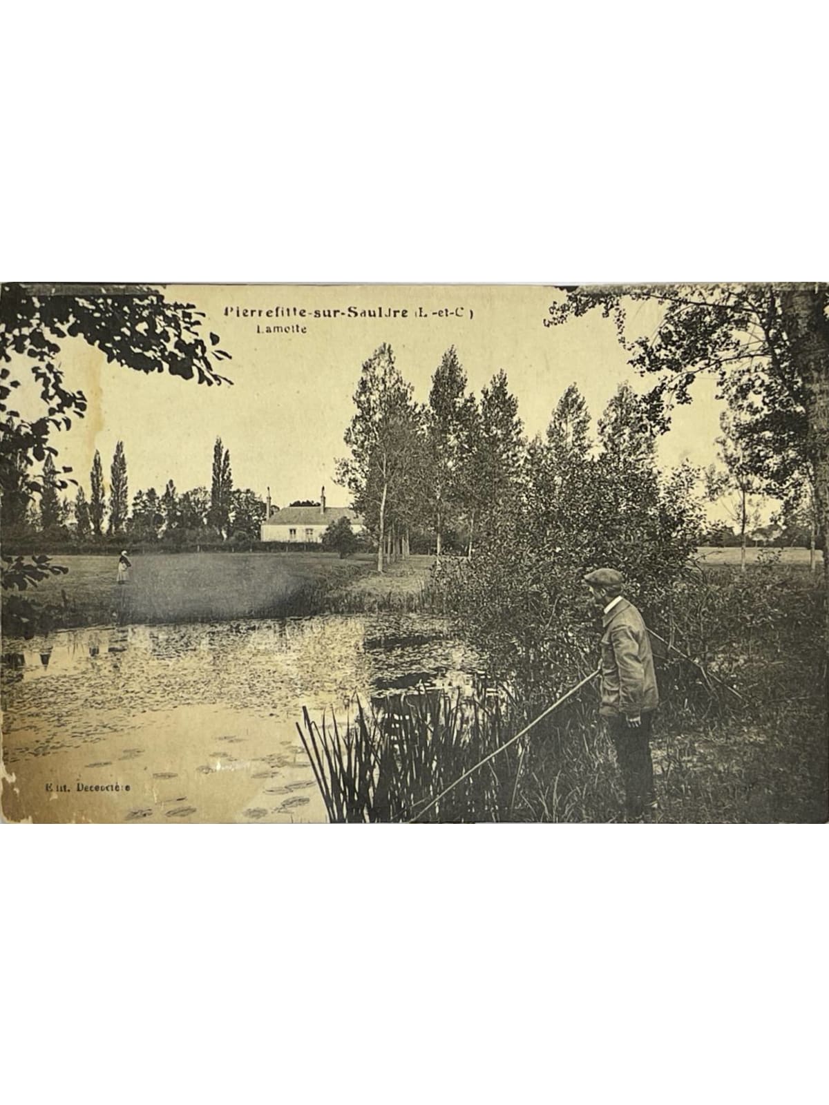 Recto de la carte postale