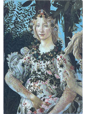 Florence – Botticelli, Le Printemps, détail – Galerie des Offices