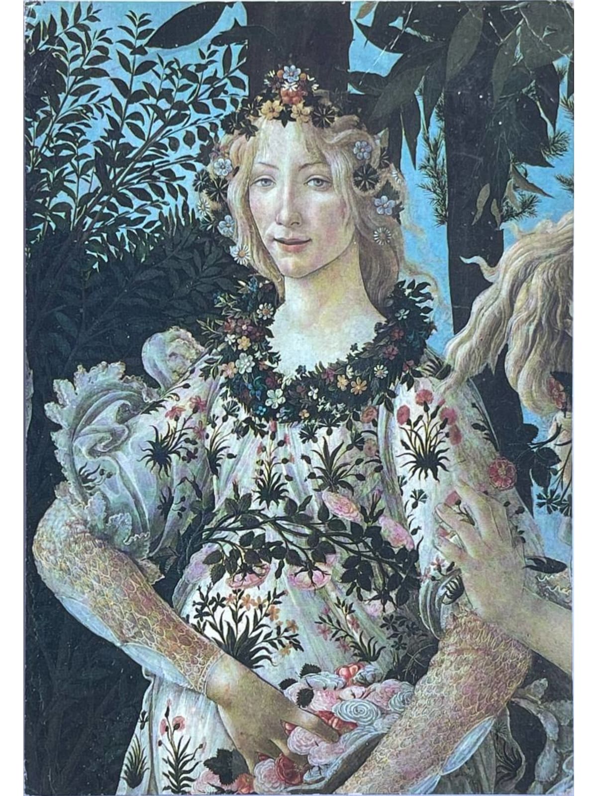 Recto de la carte postale