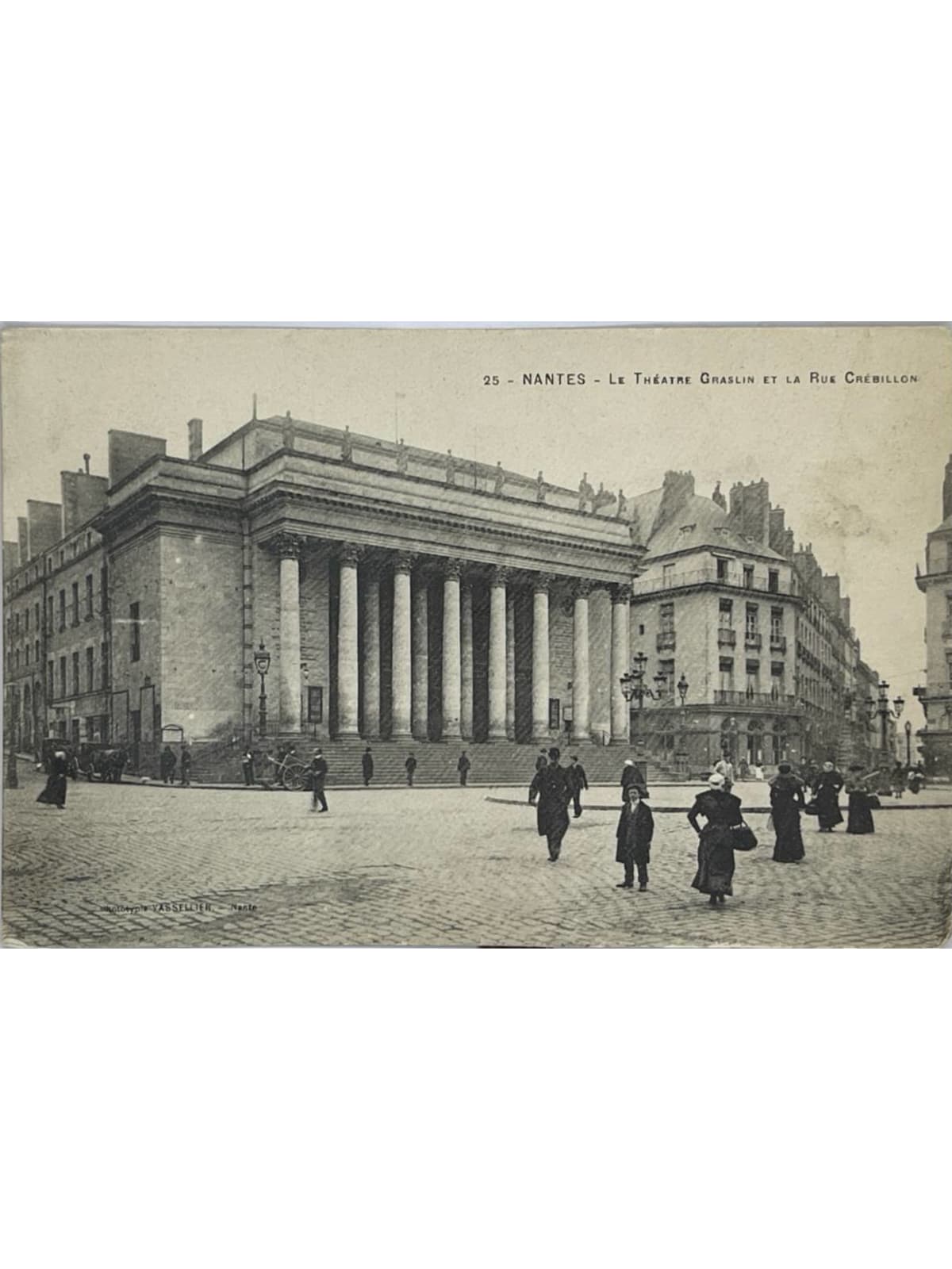 Recto de la carte postale