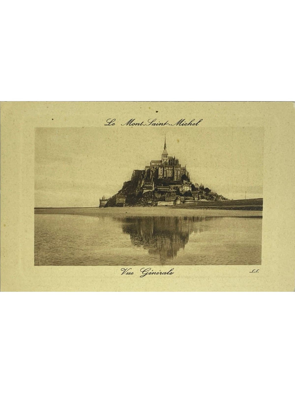 Recto de la carte postale