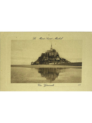 CPA Le Mont-Saint-Michel – Vue générale de l'abbaye – N° 130 L.L.