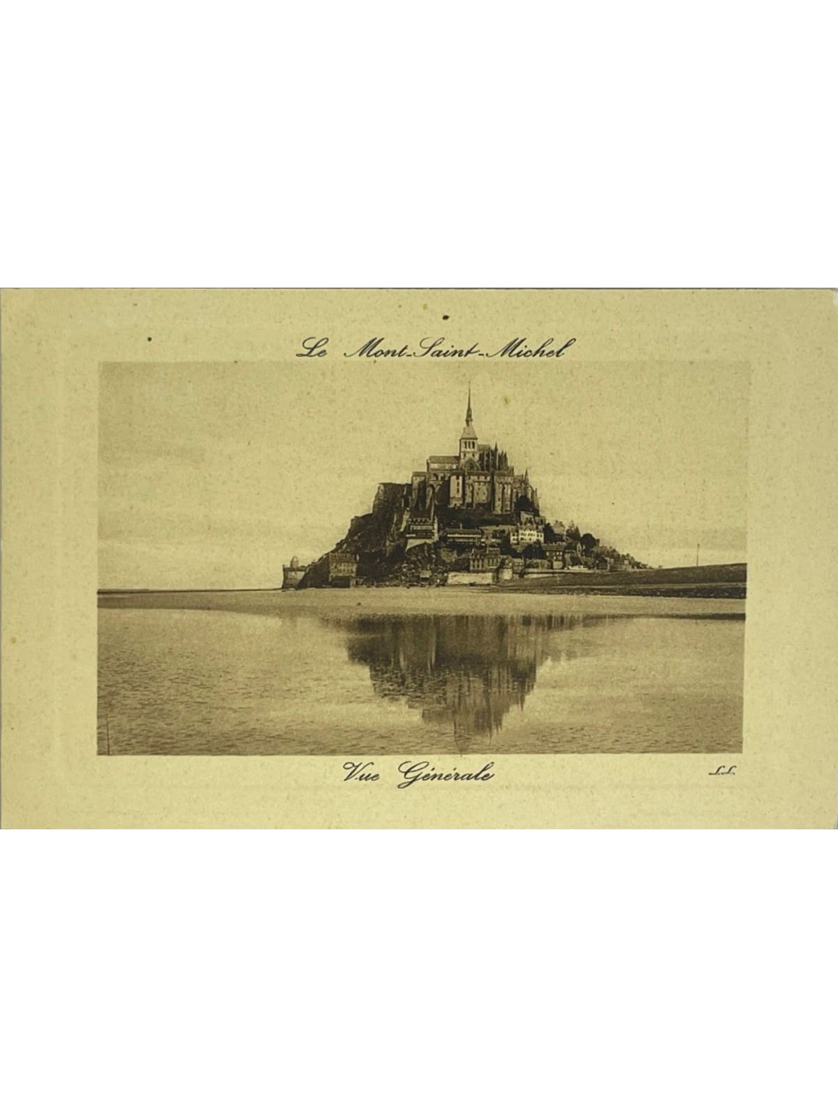 Recto de la carte postale