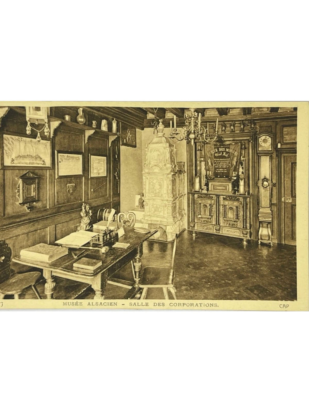 Recto de la carte postale