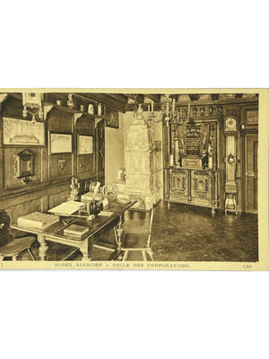Strasbourg – Musée Alsacien, salle des corporations – CPA CAP