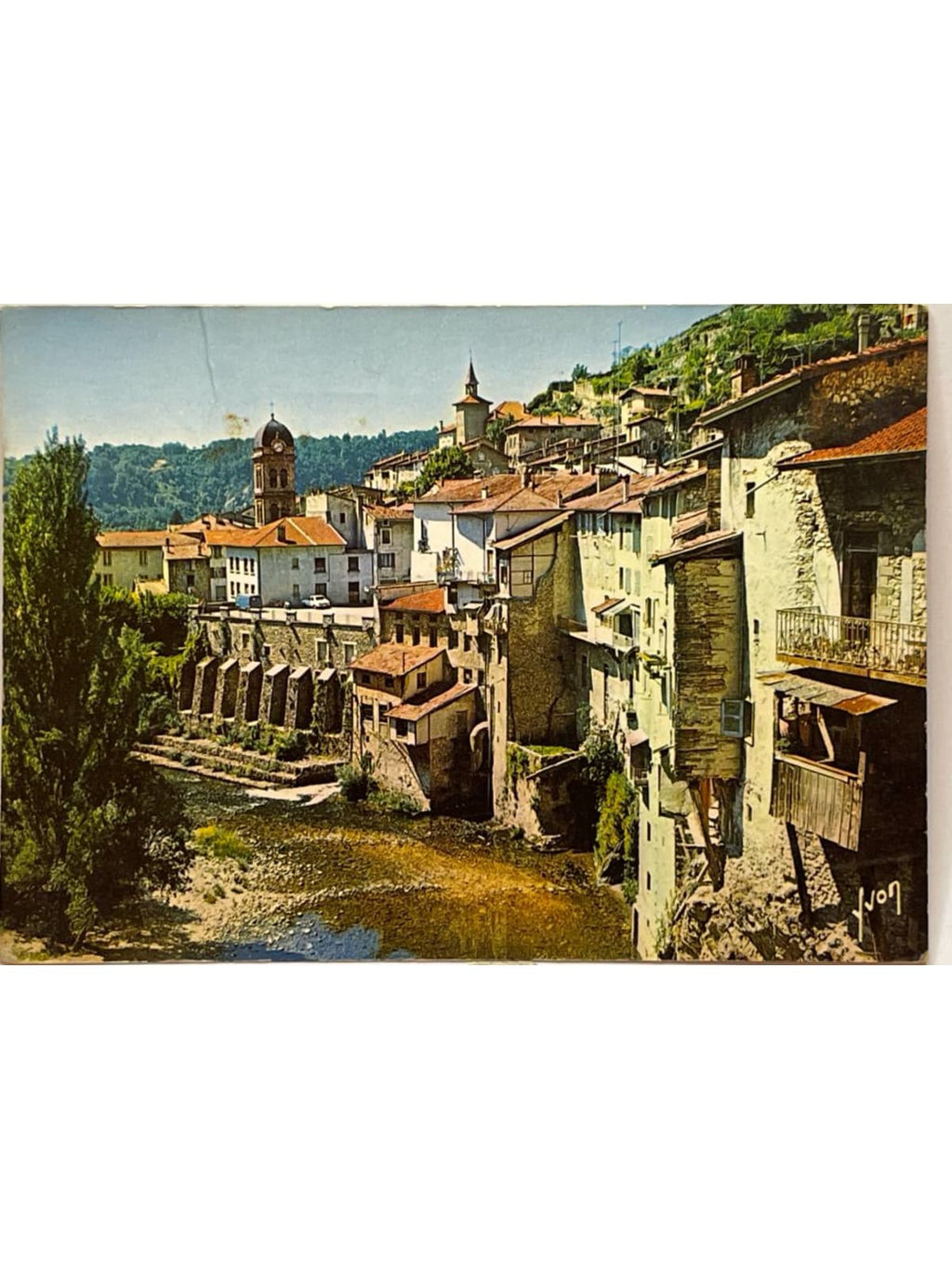 Recto de la carte postale