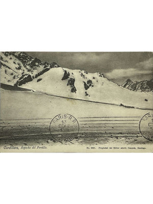 Chili – Cordillère des Andes, Repecho del Portillo – CPA n° 3021