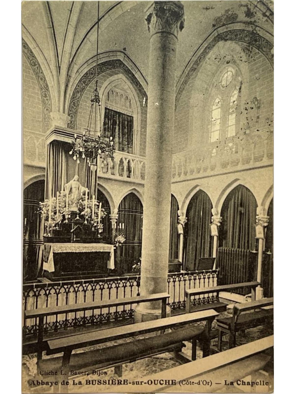 Recto de la carte postale