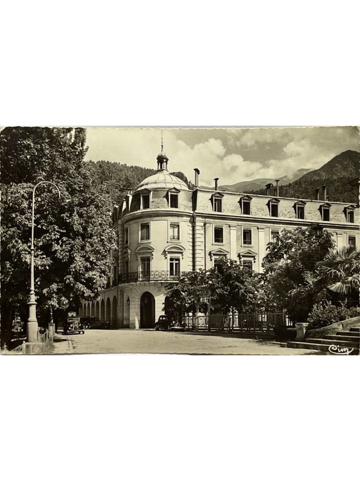Recto de la carte postale