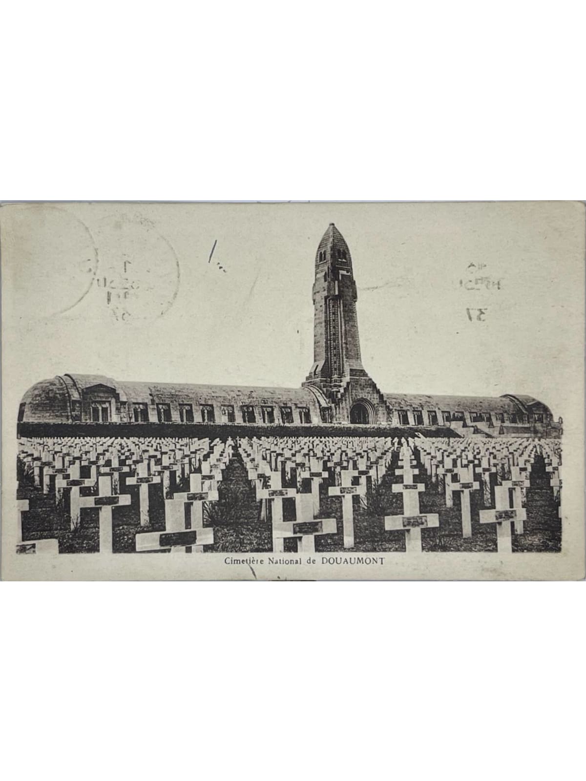 Recto de la carte postale